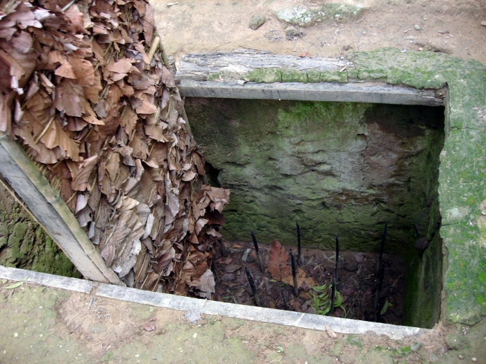 Cu Chi tunnels Exploring