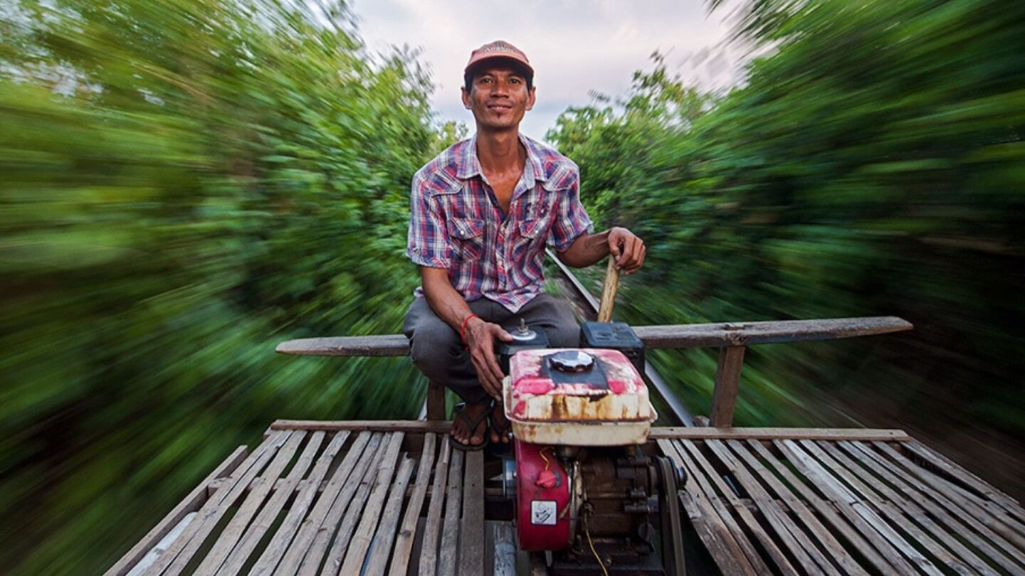 Tracks of Triumph: Exploring the Iconic Bamboo Train of Battambang
